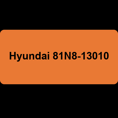 Hyundai 81N8-13010